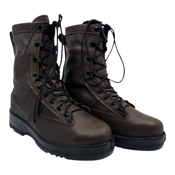 Belleville 330ST Hot Weather Steel Toe Brown Boot Unisex Woman\'s Size‎ 9 Men\'s 7 main image 10